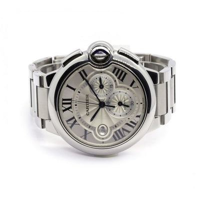 Cartier Ballon Bleu 3109 Stainless Steel 44mm Automatic Chronograph