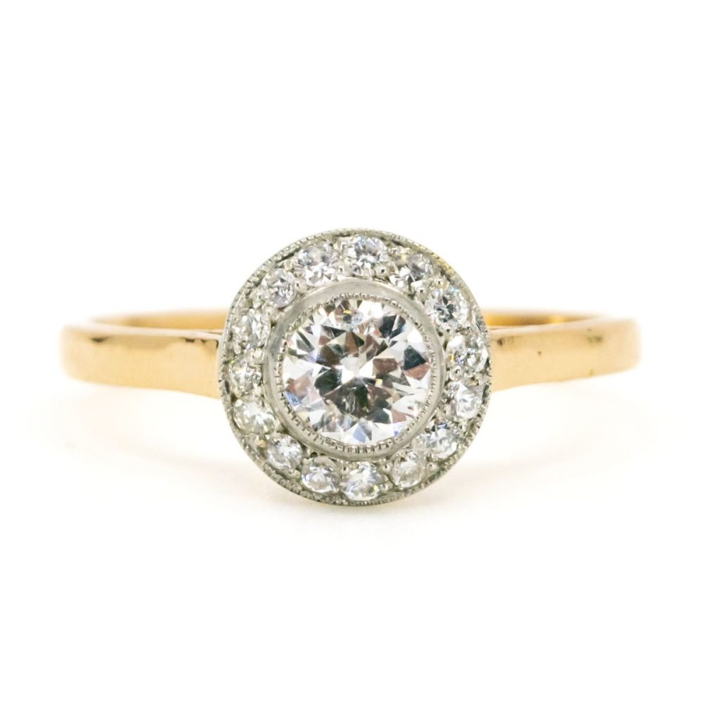 Diamond Cluster Ring