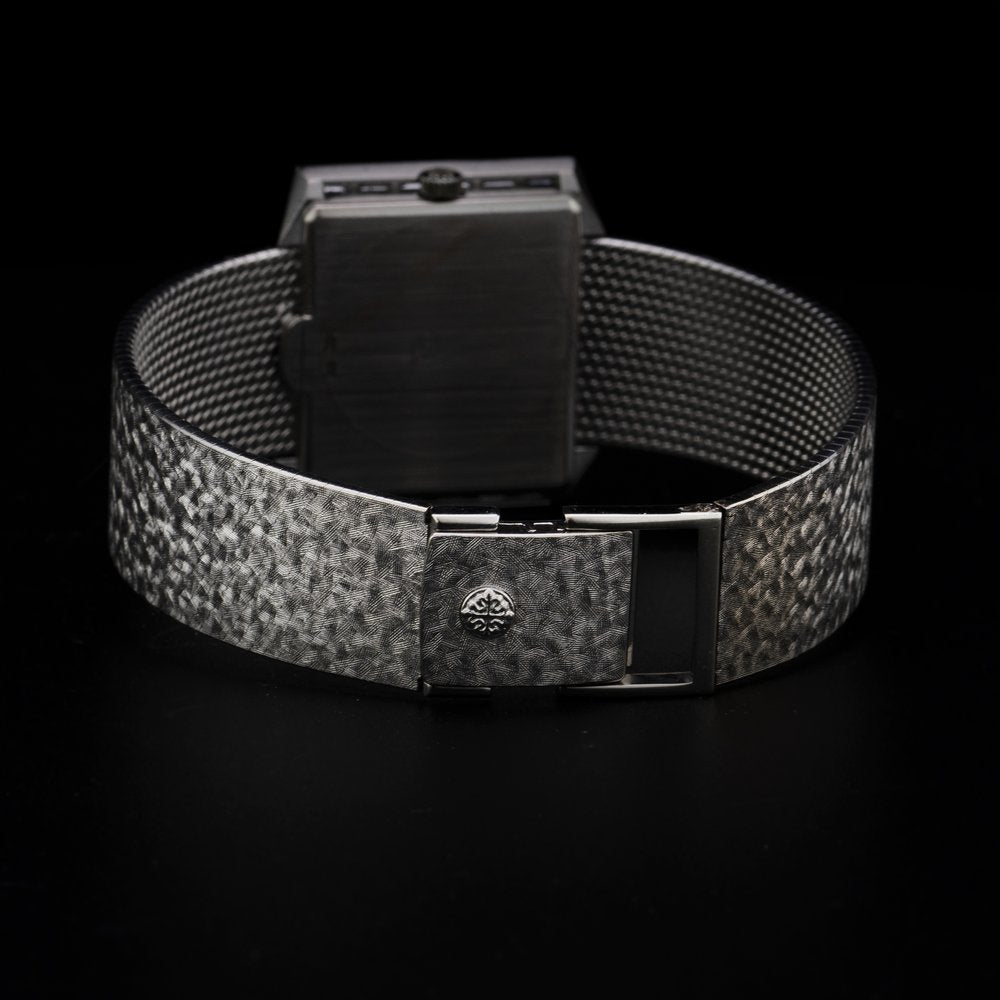 Vintage ladies Patek Philippe 18ct White Gold Manual Watch with Baguette Diamond Bezel