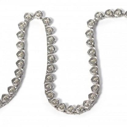 Diamond Riviere Line Necklace, 50.00 carats