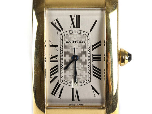 Cartier Tank Americaine Rare Limited Edition Large Model Automatic