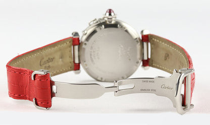 Cartier Pasha C Stainless Steel 35mm Automatic, With Rare Purple Dial