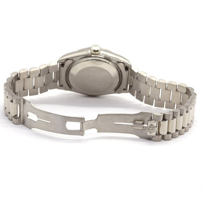 Vintage Rolex Datejust 18ct White Gold and Diamond Midsize Watch, Circa 1990s