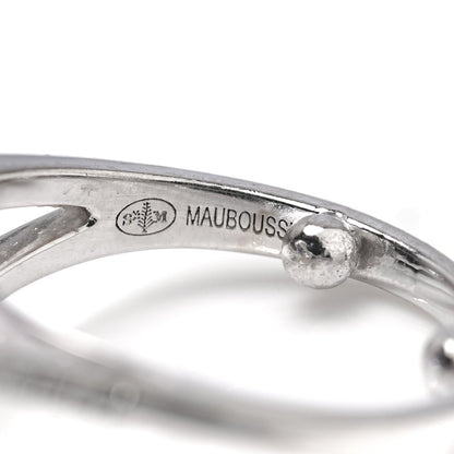 Mauboussin Pink Quartz and Diamond Cluster Ring