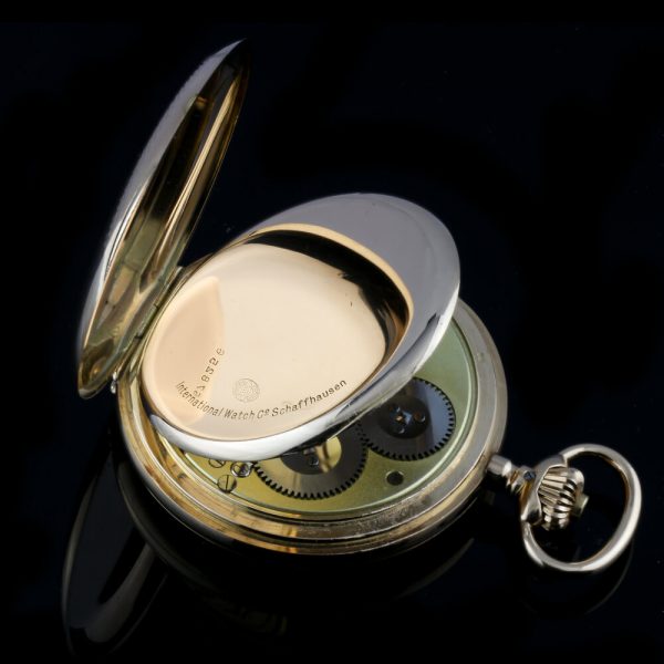 Antique IWC Gold Presentation Pocket Watch, Ref 678256, Circa 1900