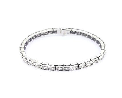 Classic 4ct Diamond Line Bracelet