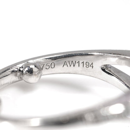 Vintage 1970s Mauboussin 7cts Pink Quartz and Diamond Cluster Dress Ring