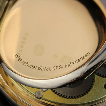 Antique IWC Gold Presentation Pocket Watch, Circa 1900