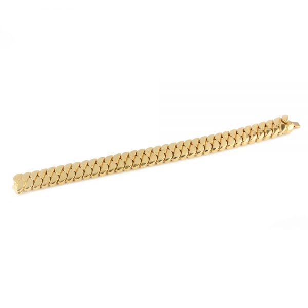 Cartier 18ct Yellow Gold Link Bracelet, Made in France, Circa 2000s, in original box