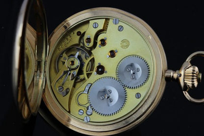 Antique IWC Gold Presentation Pocket Watch, Circa 1900