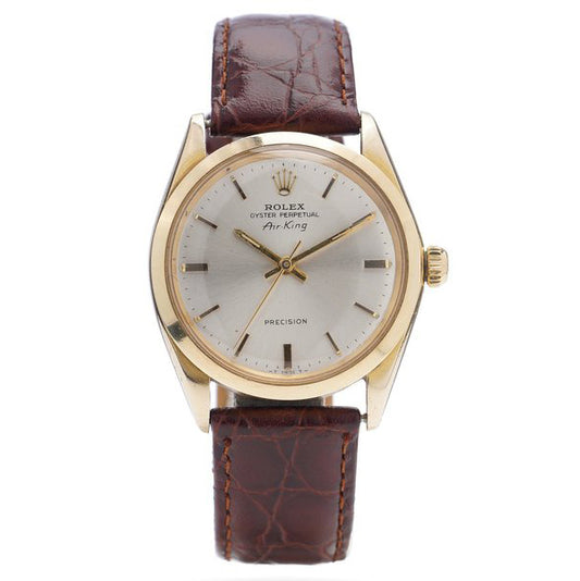 Vintage Rolex Oyster Perpetual Air King Precision Gold Watch