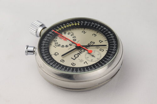 Longines Vintage 8350 Manual Chronograph Stainless Steel Stopwatch, Circa 1960s
