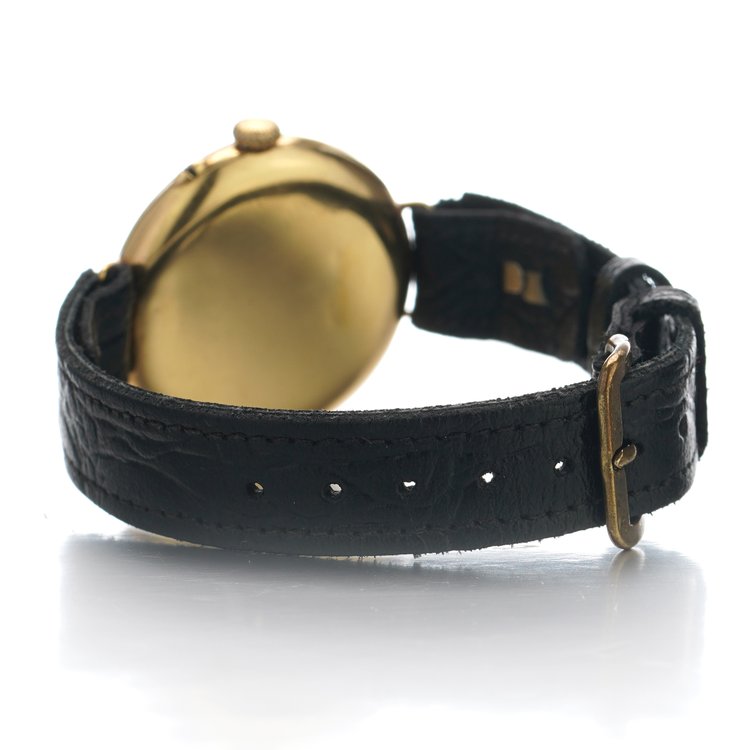 Vintage 1940s Longines 18ct Yellow Gold Military Watch