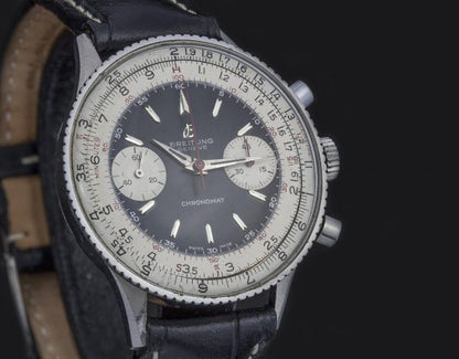 Breitling Chronomat 37mm Stainless Steel Chronograph, Vintage 1960s