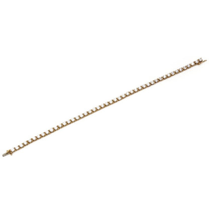 Cartier 4.60ct Diamond Line Tennis Bracelet