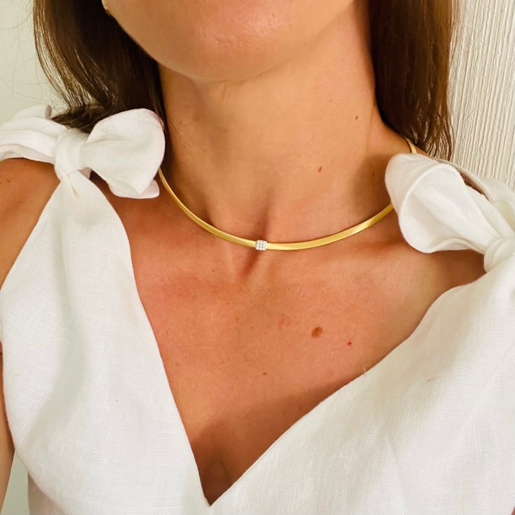 Marco Bicego 18ct Yellow Gold Necklace with Diamonds