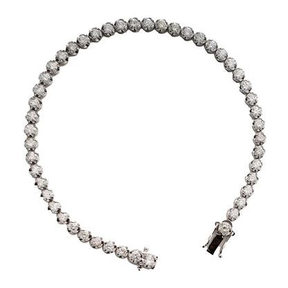 Diamond Line Tennis Bracelet 3 carat total