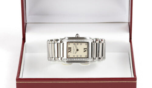 Patek Philippe Twenty-4 Stainless Steel 4910 Ladies 25mm Diamond Dial