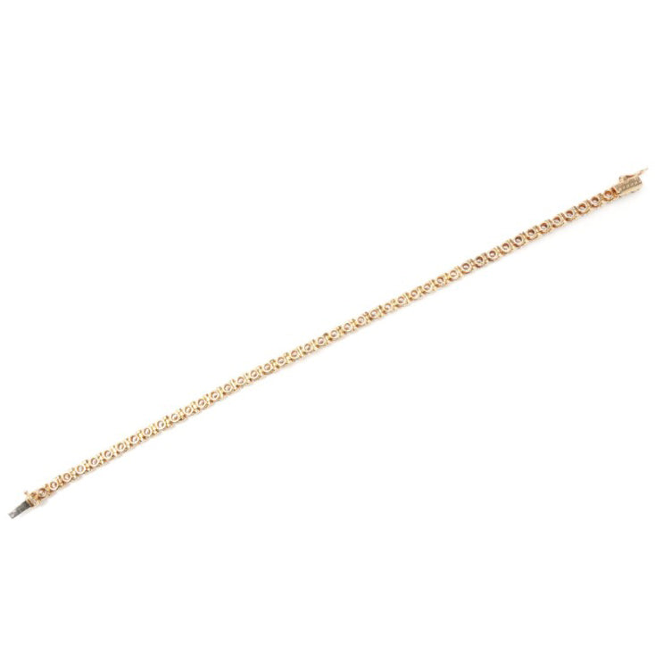 Cartier 4.60ct Diamond Line Tennis Bracelet