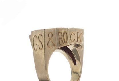 Stephen Webster Sex Drugs Rock and Roll Citrine and Diamond Ring