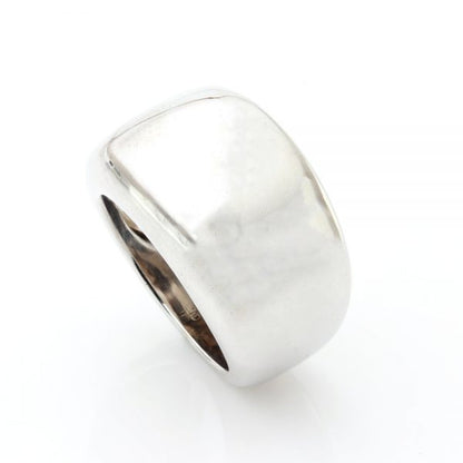 Cartier 18ct White Gold Dome Ring with Box, Circa 1997