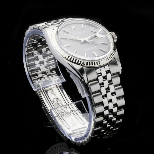 Vintage Rolex Oyster Perpetual 1603 Datejust Rare Grey Dial, Circa 1970s