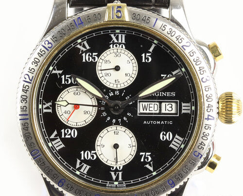 Longines Automatic Chronograph Special Series 42mm Steel Watch