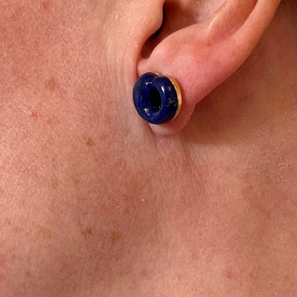 Elsa Perretti for Tiffany and Co Lapis Lazuli Earrings