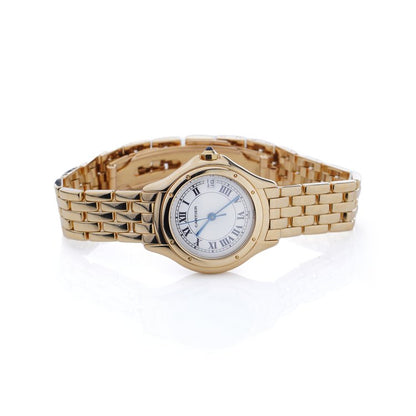 Cartier Cougar 18ct Yellow Gold Ladies Watch