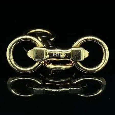 Vintage Cartier 18ct Yellow Gold Cufflinks, Circa 1980s