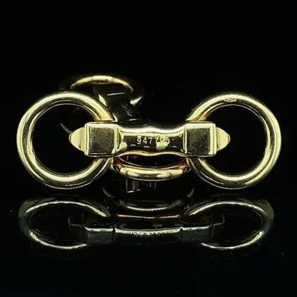 Vintage Cartier 18ct Yellow Gold Cufflinks, Circa 1980s