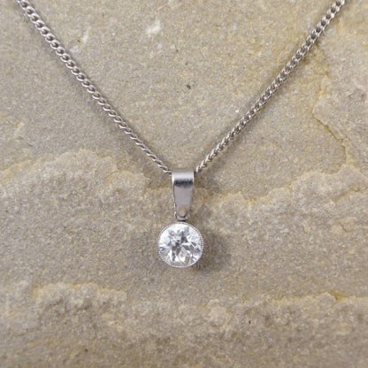 Antique Art Deco Diamond Pendant