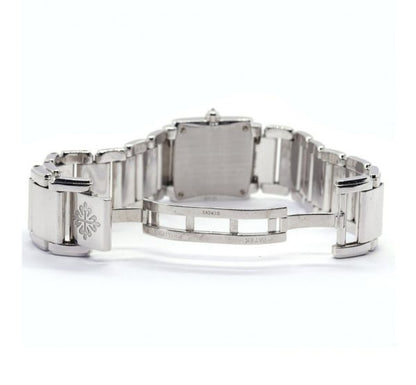 Patek Philippe Twenty-4 18ct White Gold and Diamond 4908 Quartz Watch with box and papers