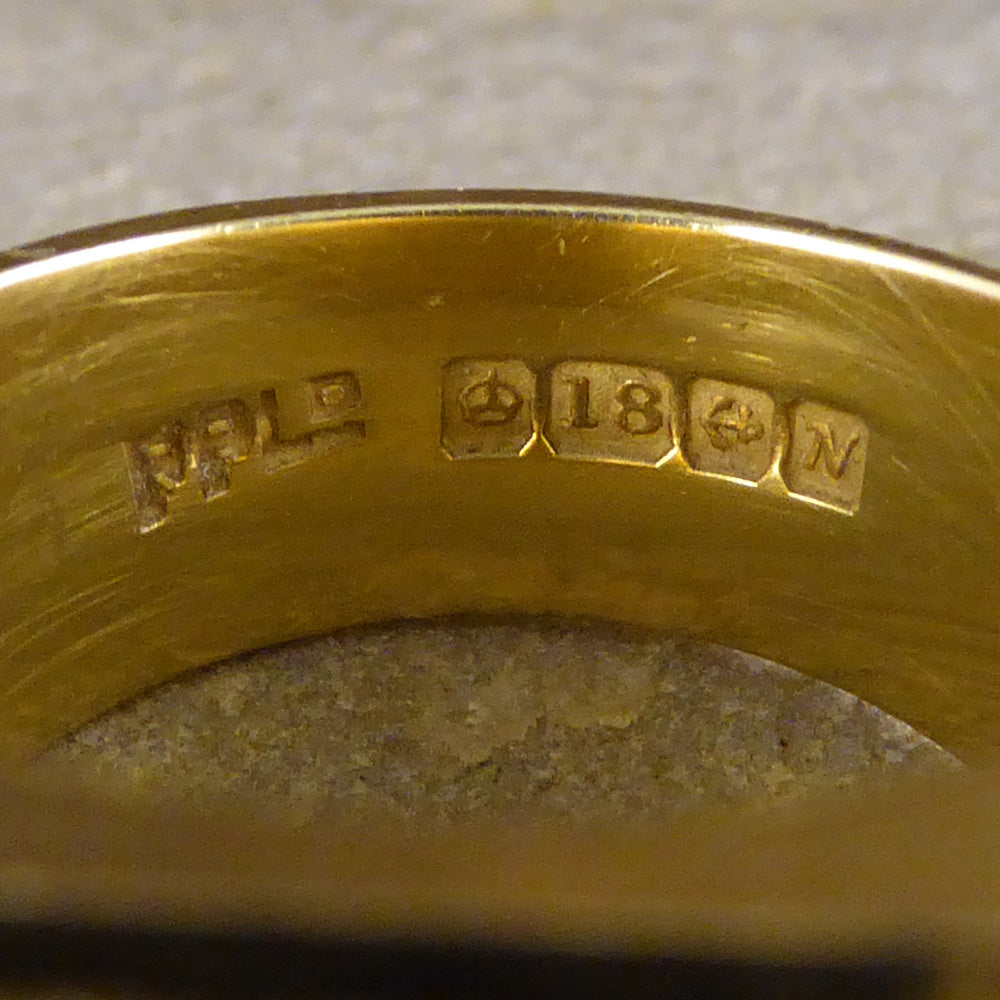 Vintage Gents Square Heavy Signet Ring