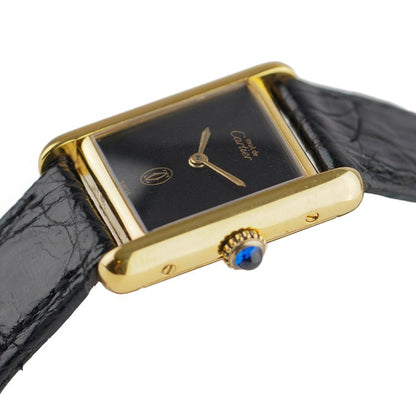 Vintage 1970s Cartier Must de Cartier Tank Manual Watch