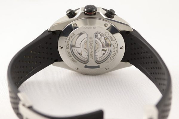 Tag Heuer Grand Carrera 17 Stainless Steel 44mm Automatic Watch