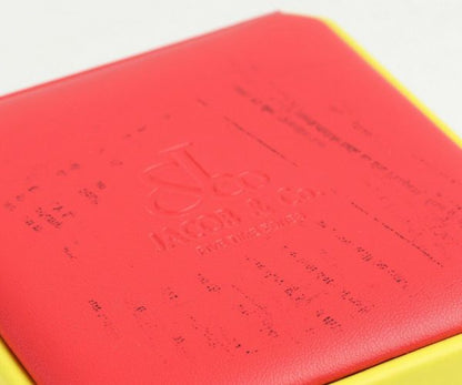 Jacobs and Co Five Time Zones Carbon Fibre Diamond Set Watch, 40mm, Jacob & Co box and paperwork