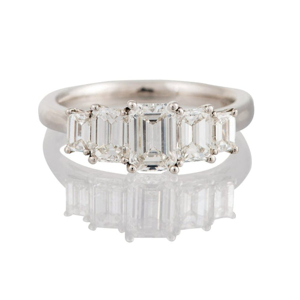 Five Stone Diamond Ring