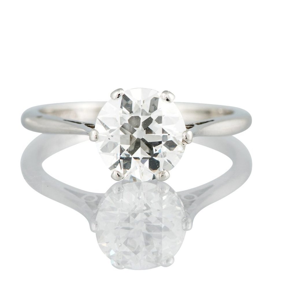 Antique Art Deco Diamond Engagement Ring