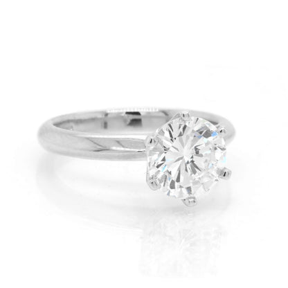 Platinum 2.0 Carat Diamond Engagement Ring