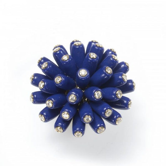 Cartier Lapis Lazuli and Diamond Paris Nouvelle Vague Bombe Ring