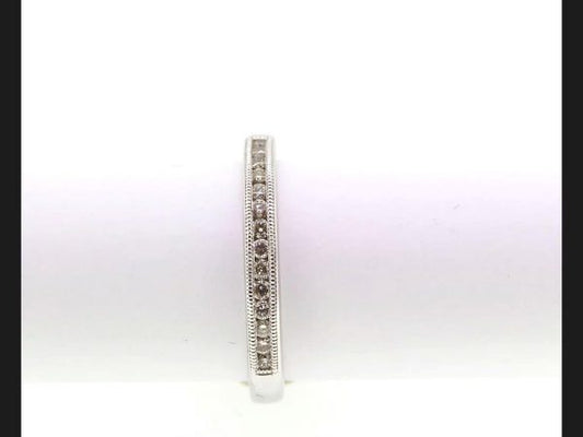 Diamond Half Eternity Ring, 0.20 carats