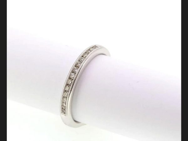 Diamond Half Eternity Ring, 0.20 carats