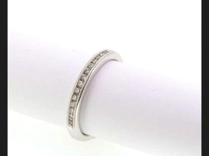 Diamond Half Eternity Ring, 0.20 carats