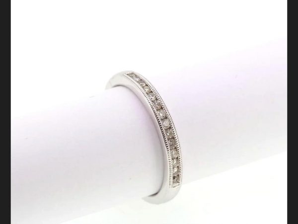 Diamond Half Eternity Ring, 0.20 carats