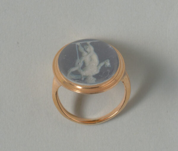 Antique Georgian Jacques Joseph de Gault Trompe L’Oeil Ring