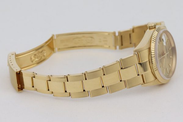 Rolex Oyster Perpetual Date 18ct Yellow Gold 34mm Automatic, Ref 15238