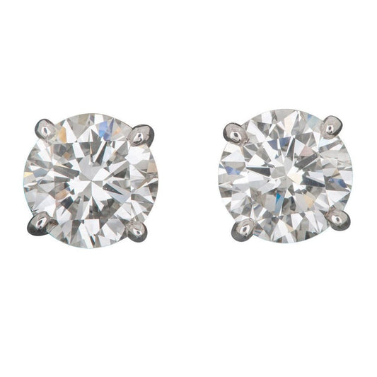 Brilliant Cut Diamond Ear Studs