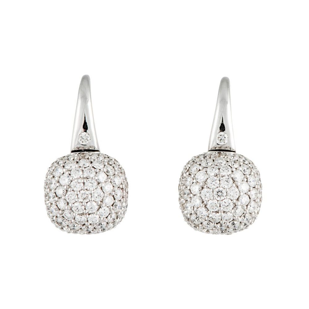 Diamond Dome Earrings