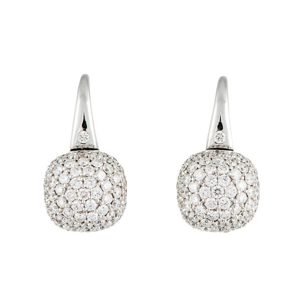 Diamond Dome Earrings